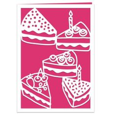 slices of cake card