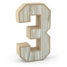 3d number 3