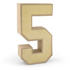 3d number 5