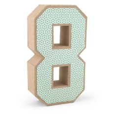 3d number 8