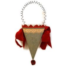 patriotic 3d tussie mussie cone