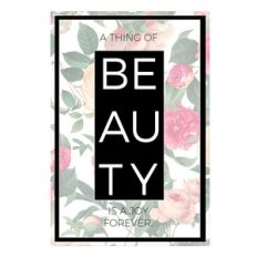a thing of beauty card