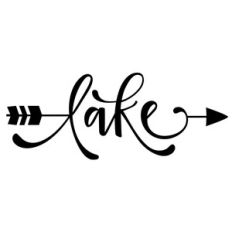 word arrow - lake