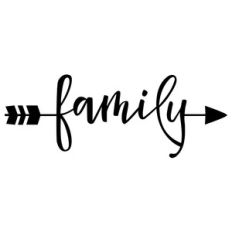 word arrow - family