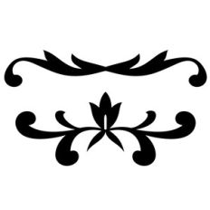 small flourish borders