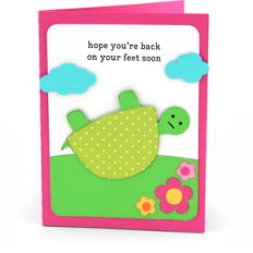 get well card turtle