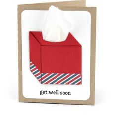 get well card tissue