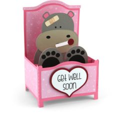 box card get well hippo