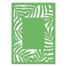 palm leaf 5x7" card