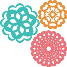 3 doilies