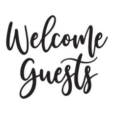 welcome guests