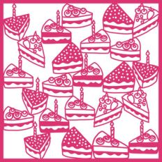 slices of cake background