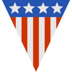 flag stars 4 july