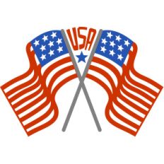 flags usa