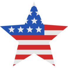 star flag 4 july