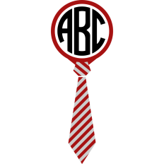 tie monogram