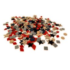 stars plus confetti