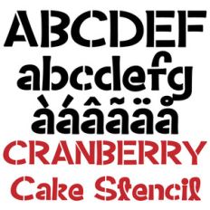 pn cranberry cake stencil