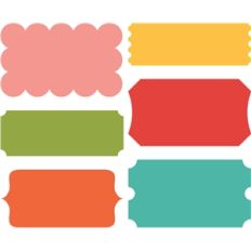 6 labels