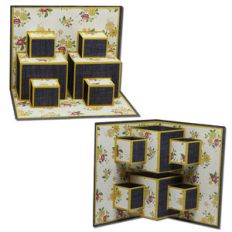 2-way pop up card squares