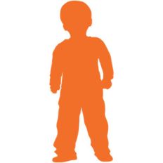 little boy silhouette