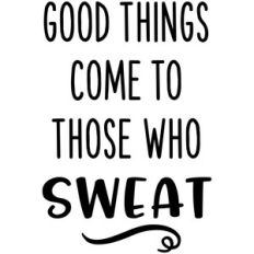 water bottle good things - sweat