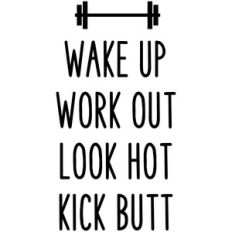 water bottle work out kick butt