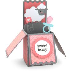 a2 box card baby sheep