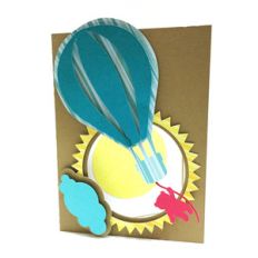 balloon bear card