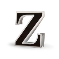 3d flat fold letter z