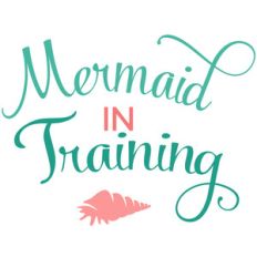 mermaid in training