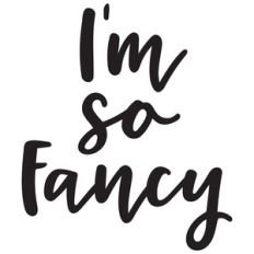 i'm so fancy