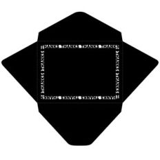 a7 envelope with thanks border cutout