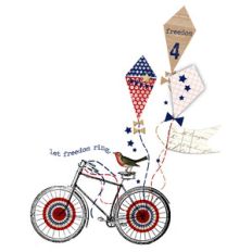 bike and kites