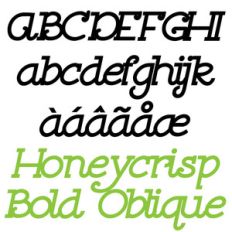 snf honeycrisp bold oblique