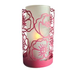 summer poppies lantern