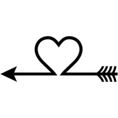 arrow heart