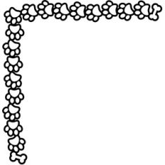 dog footprints corner