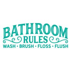 bathroom sign