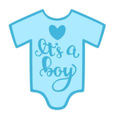 it's a boy baby one piece