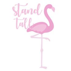 stand tall flamingo