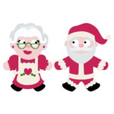 mr and mrs santa claus