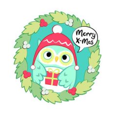 christmas owl
