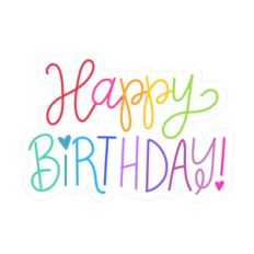 happy birthday!