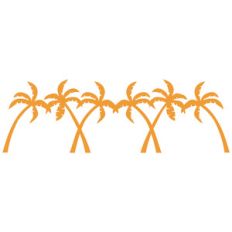 palm tree border
