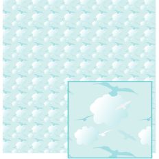 gulls in the clouds pattern