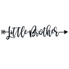 little brother word arrow