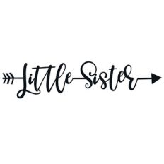 little sister word arrow