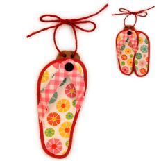 flip flop ornament simple