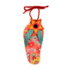 flip flop ornament double star